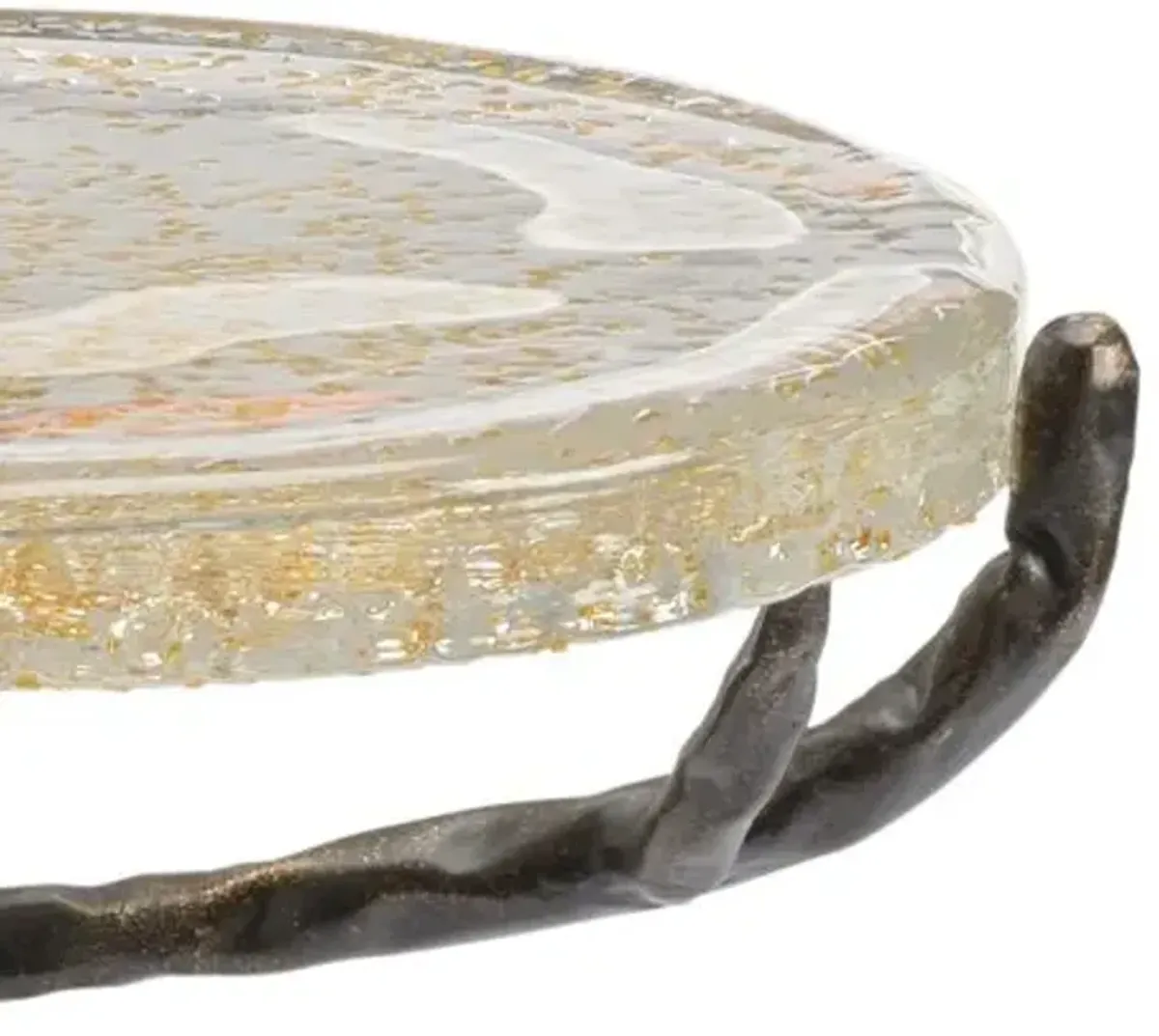 Bronze Twig Side Table - Chelsea House - Brown