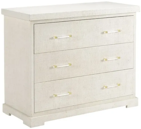 Clifton Raffia 3-Drawer Chest