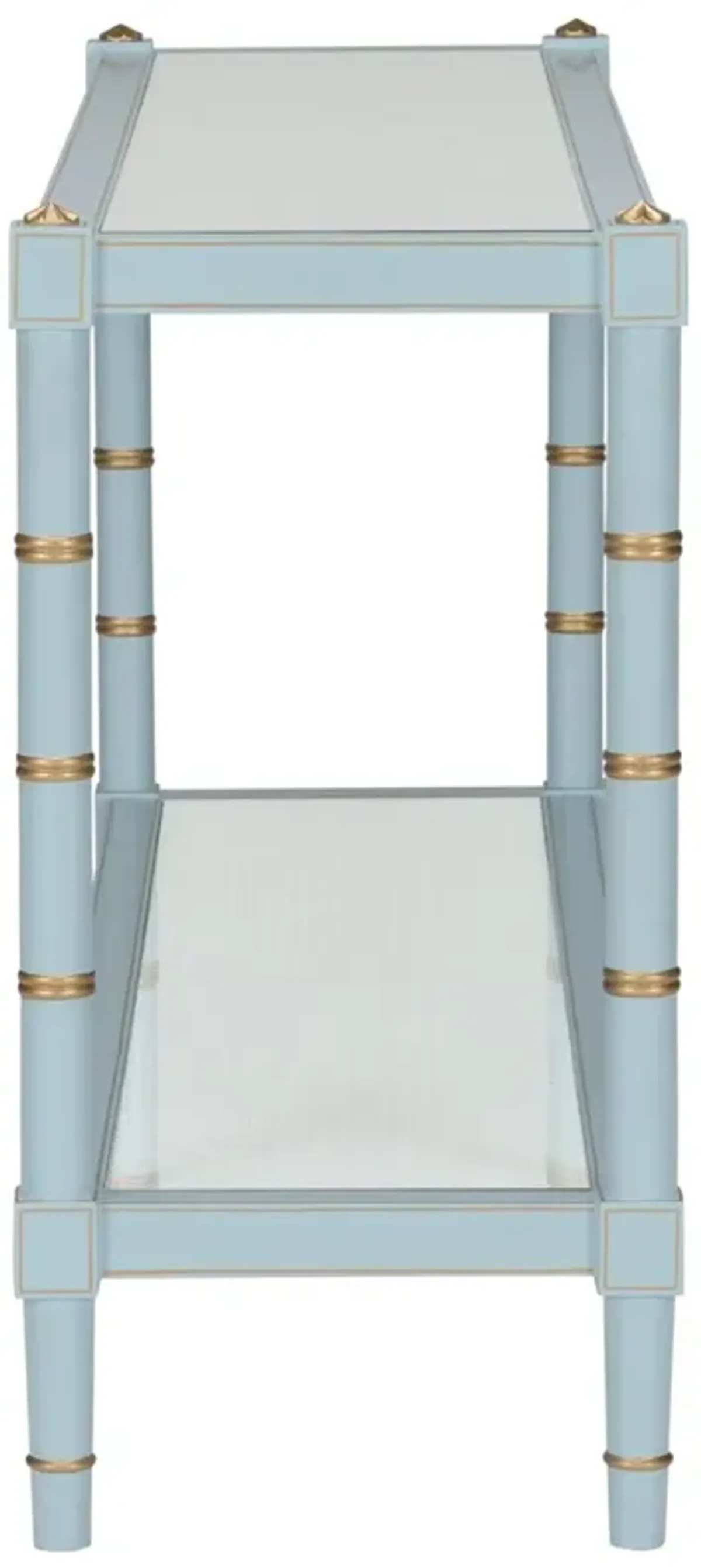 Conner Cane Console Table