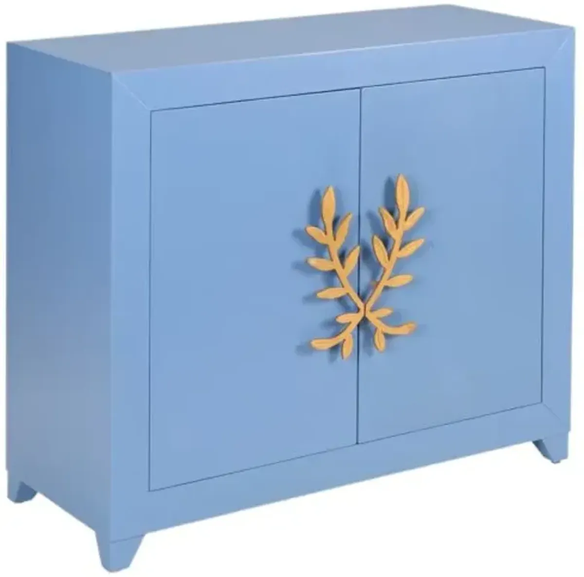 Longleaf Door Wooden Cabinet - Blue - Chelsea House