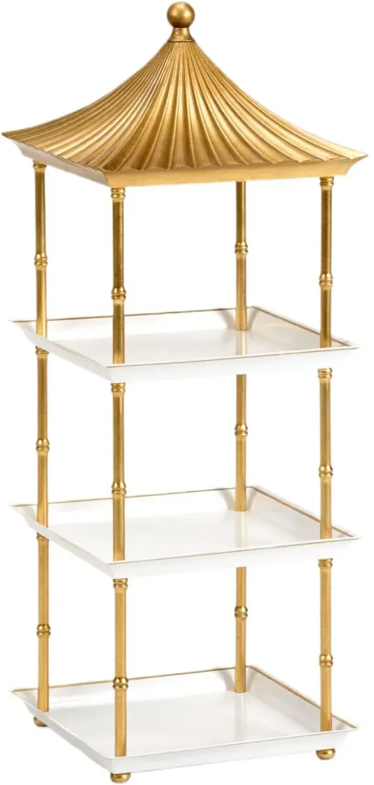 Pagoda Aluminum Shelf