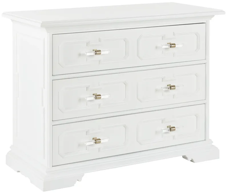 River Street 6-Drawer Chest, White