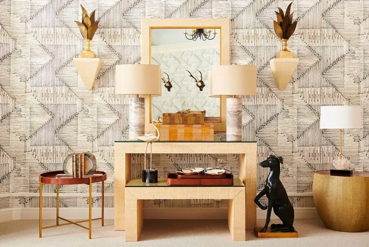 Warwick Raffia Wall Mirror
