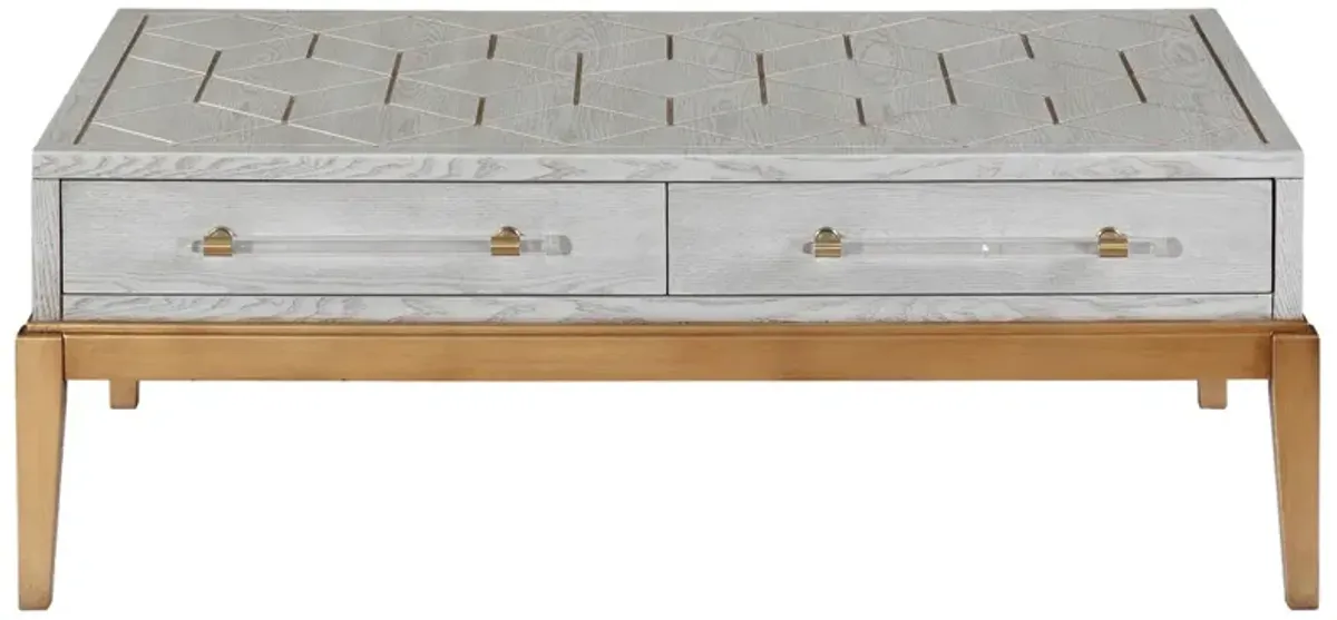 Orla 2-Drawer Rectangular Cocktail Table