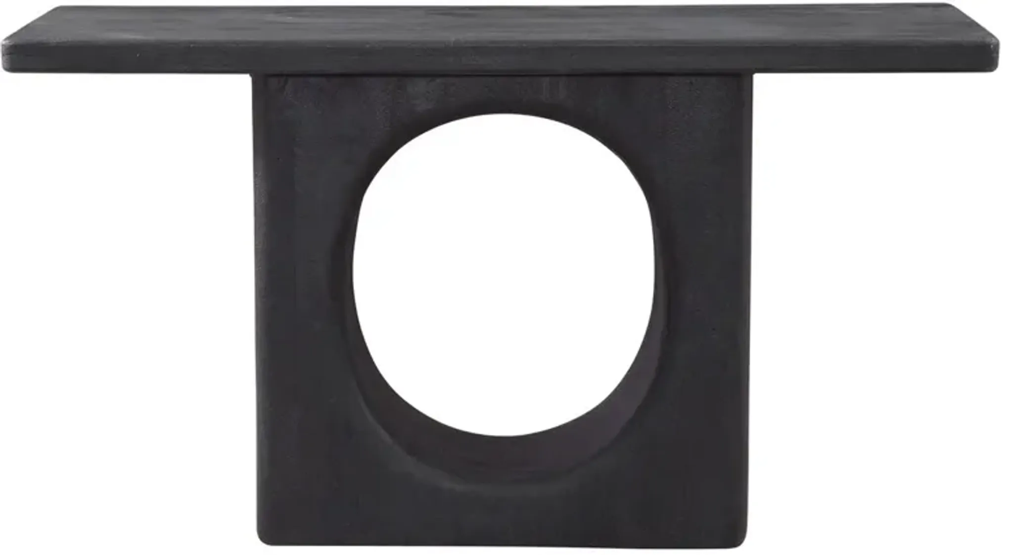 Travis Console Table Black One Kings Lane | Furniture.com