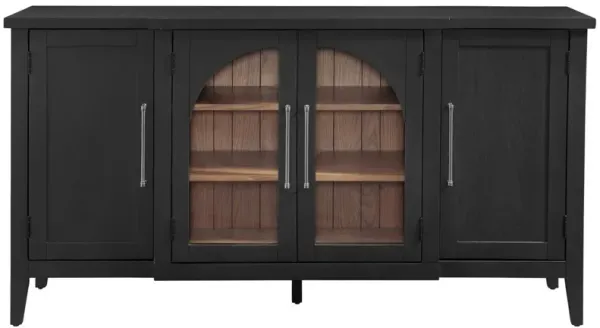 Elisabeth 4-Door Server, Black