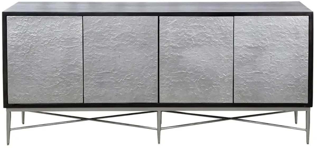 Cam 4-Door Server, Nickel/Black