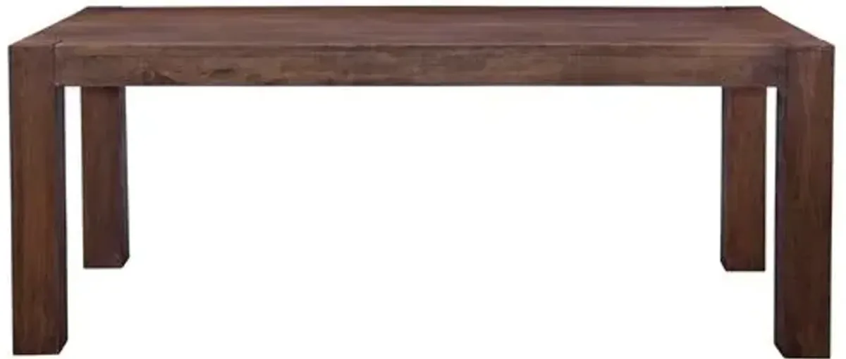Torvi Dining Table - Antique Walnut