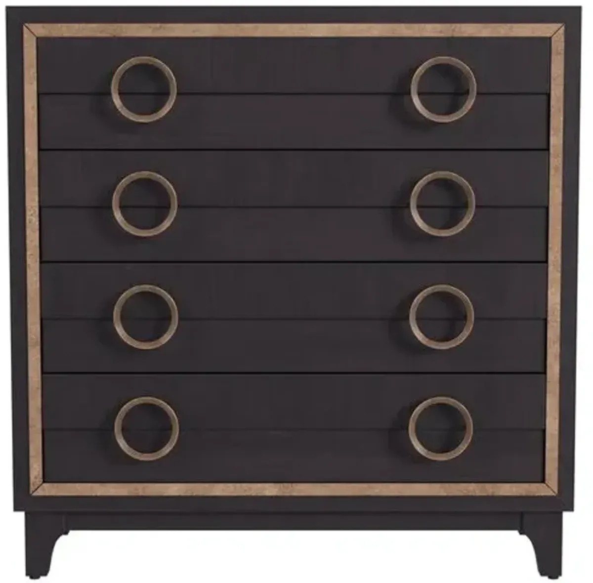 Angela 4-Drawer Hall Chest - Brown