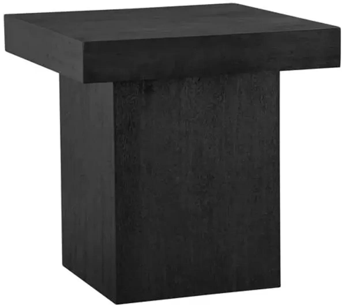 Jayleen Square Accent Table - Black - 24Hx24Wx24D in