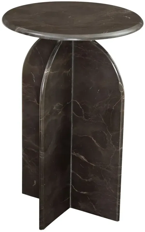 Aaron Marble Accent Table