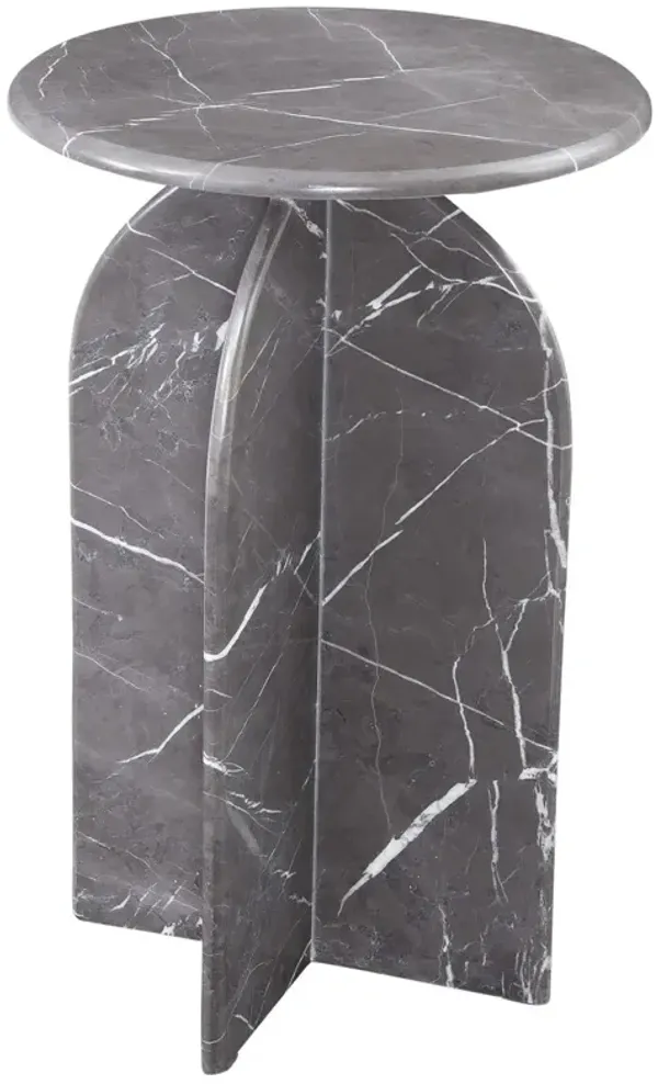 Aaron Marble Accent Table