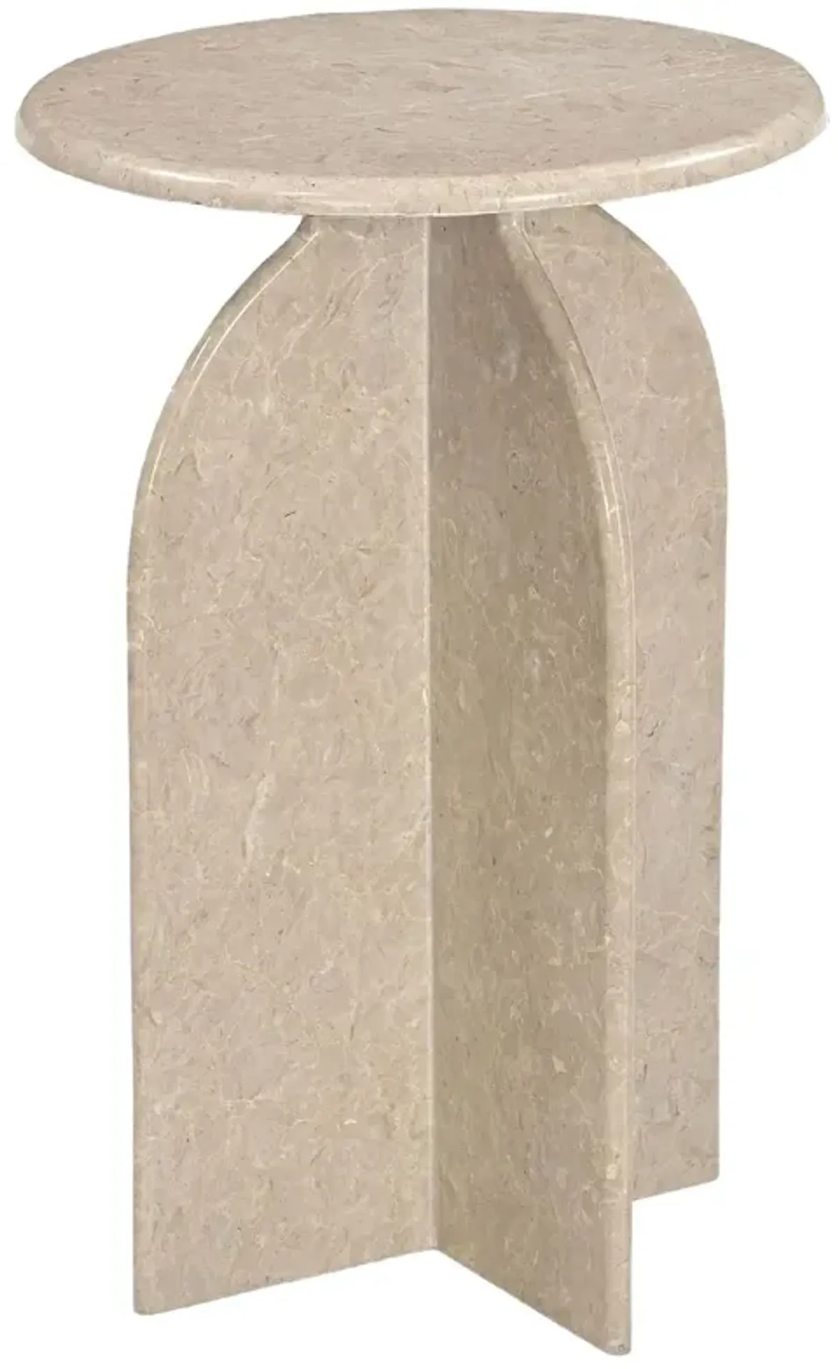 Aaron Marble Accent Table