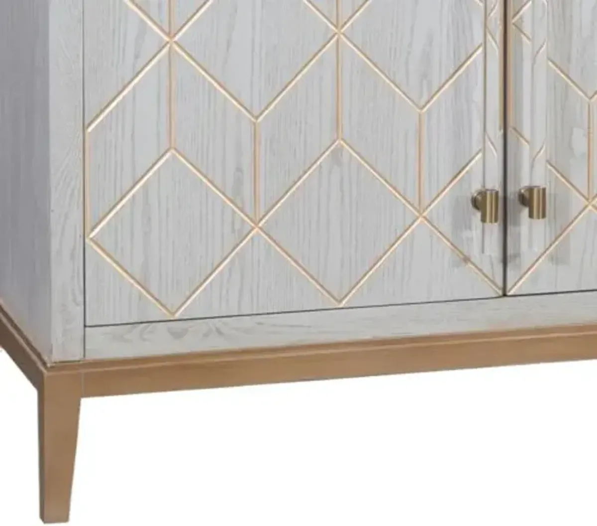 Orla 2-Door Bar Cabinet - Gray