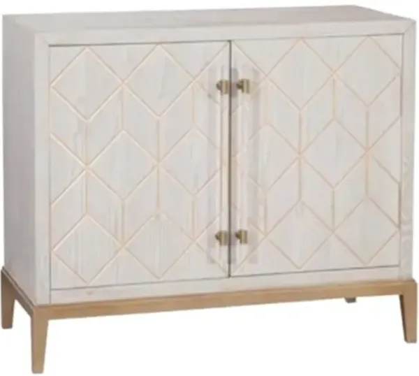Orla 2-Door Bar Cabinet - White