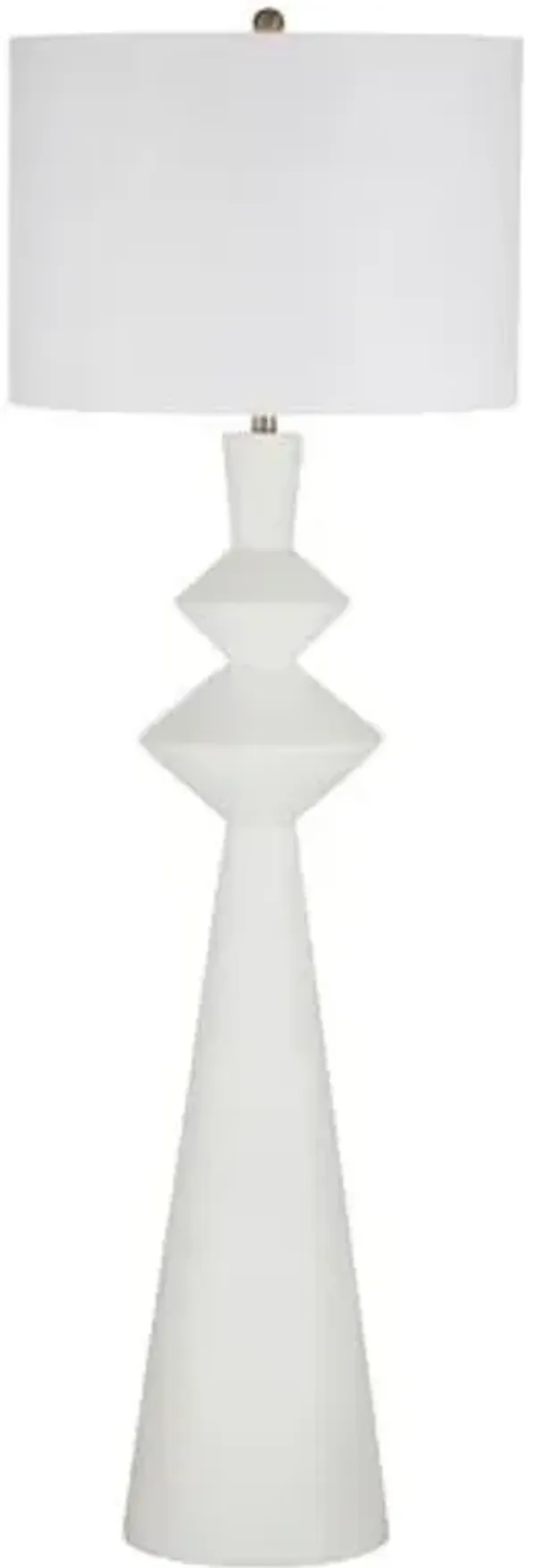 Paul Floor Lamp - Matte White