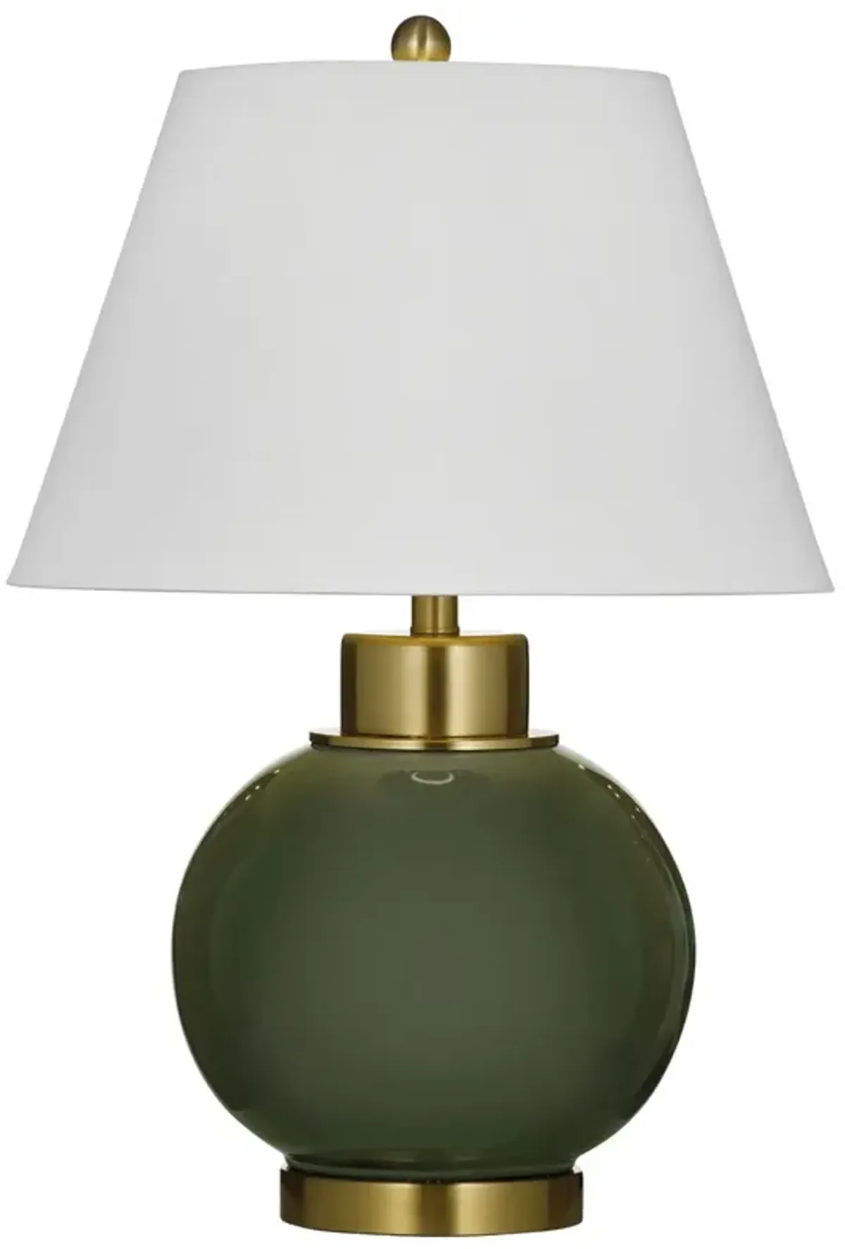 Gettie Ceramic Table Lamp - Green