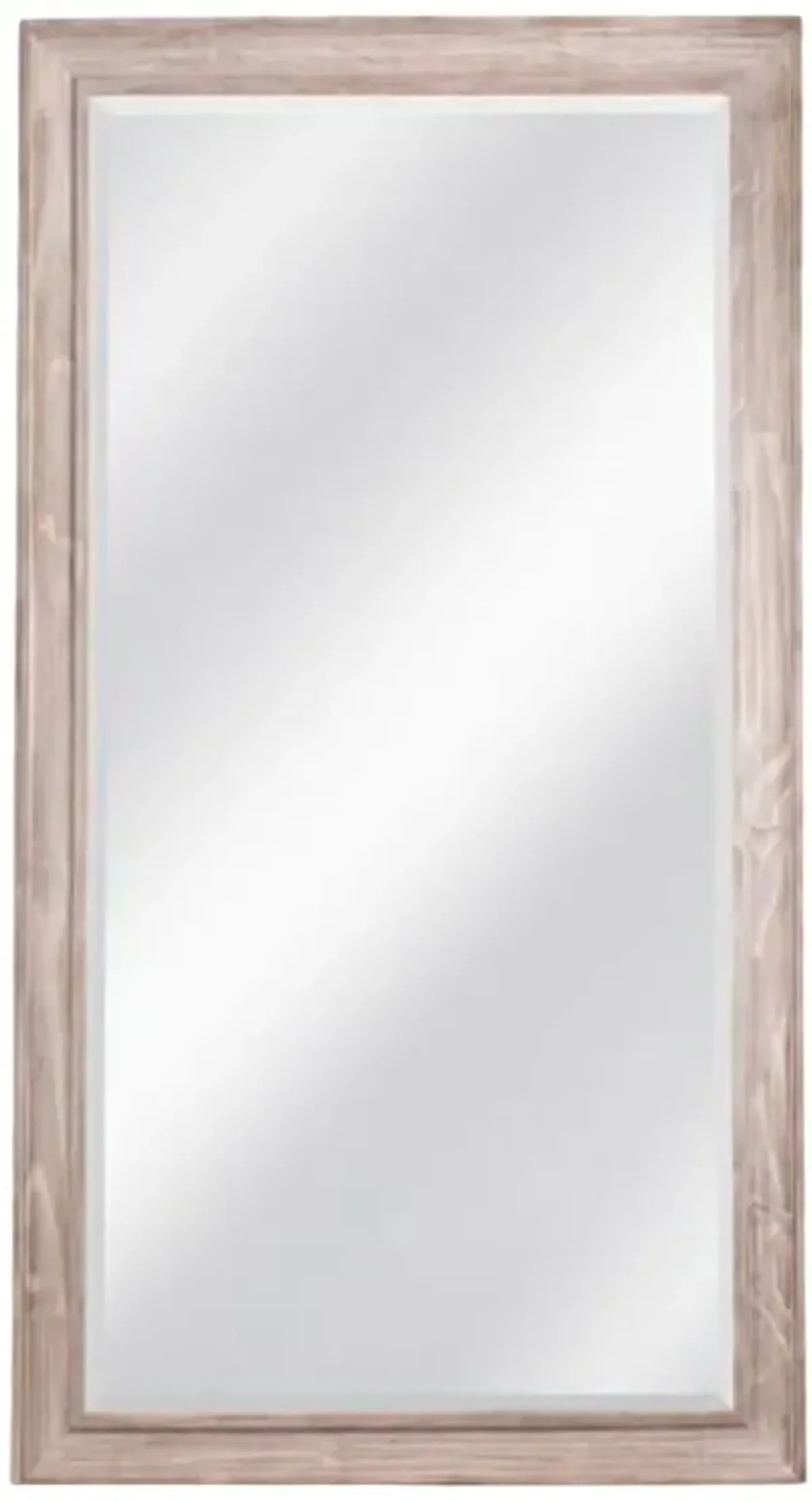 Molly Floor Mirror, White Wash
