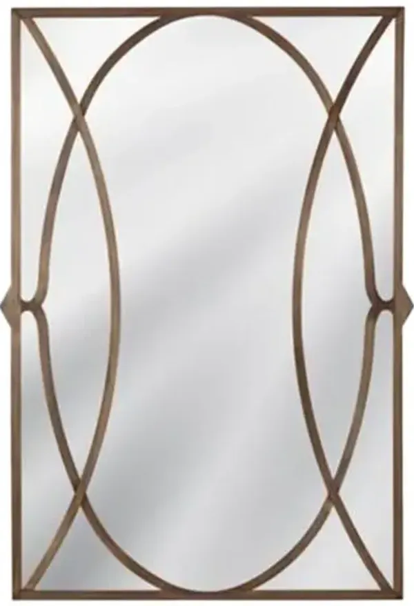Rebecca Wall Mirror - Bronze