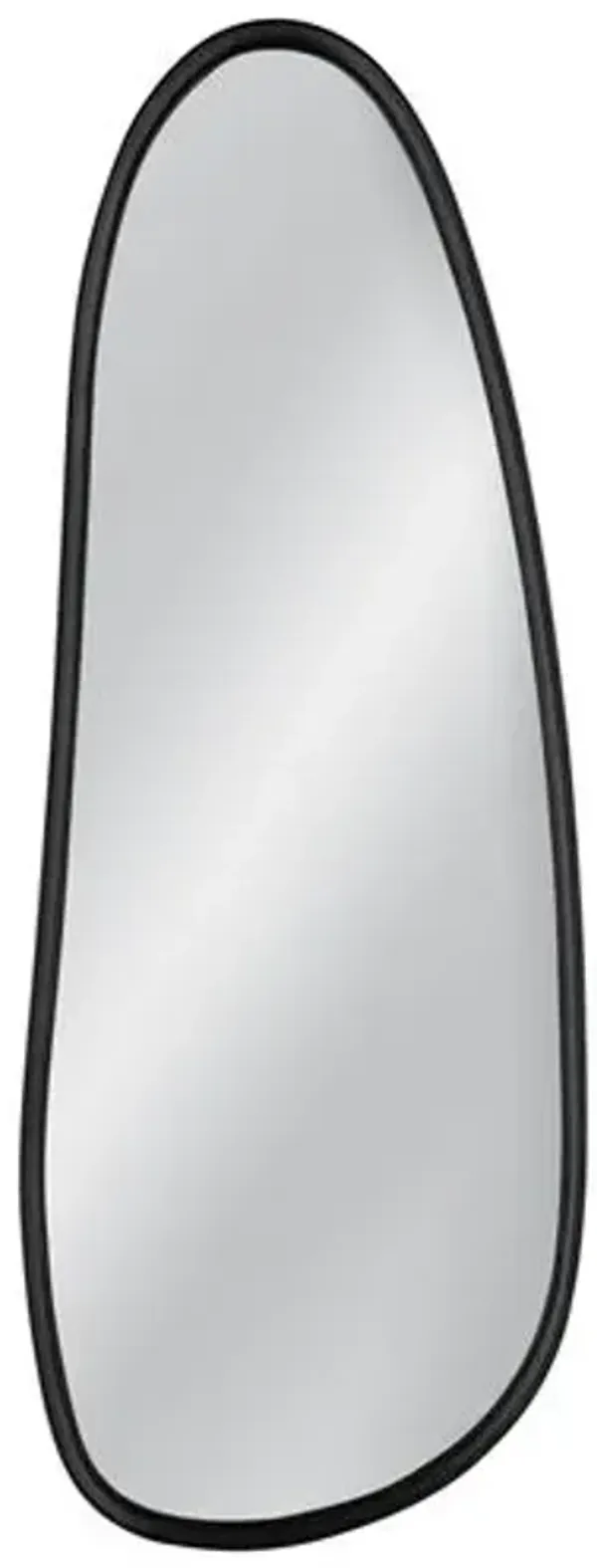 Skyler Wall Mirror - Glossy Black