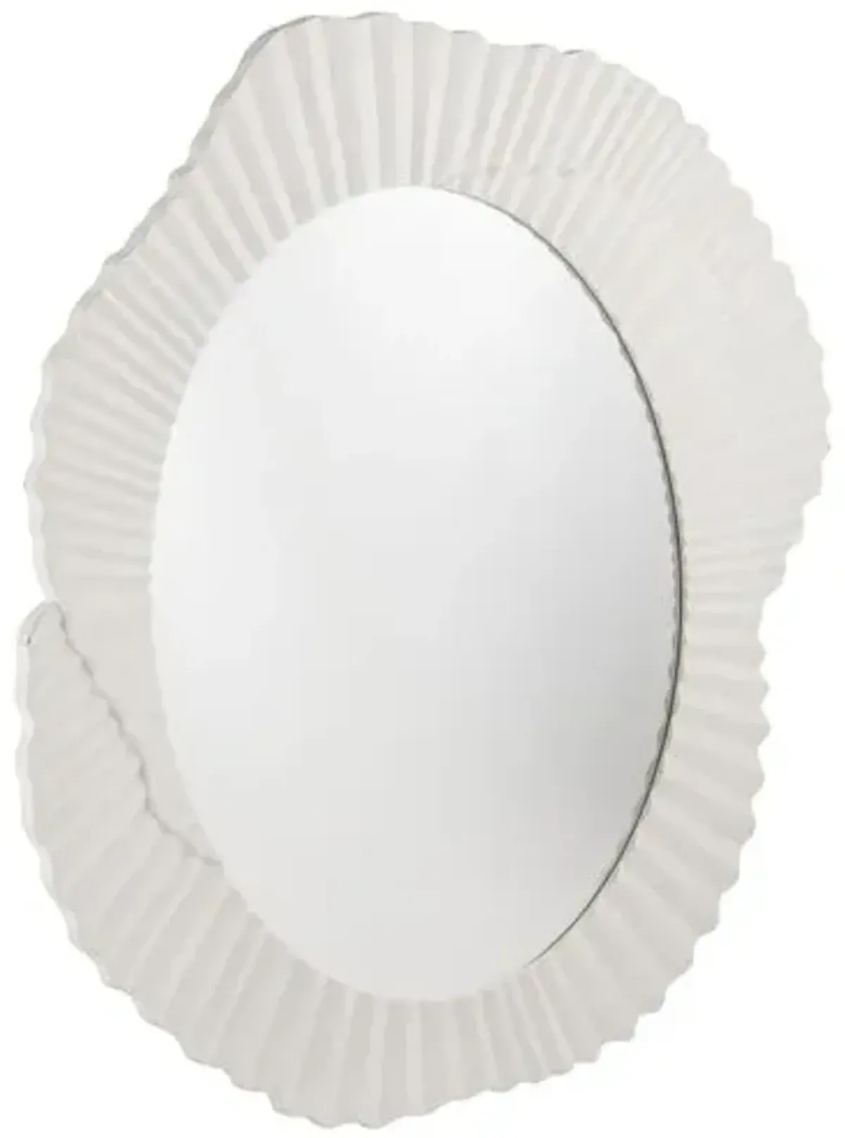 Bex Wall Mirror - Matte White