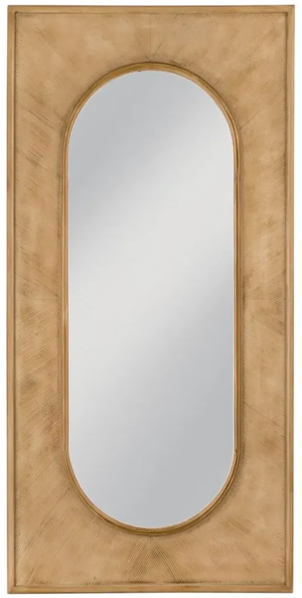 Summer Floor Mirror, Natural Pine