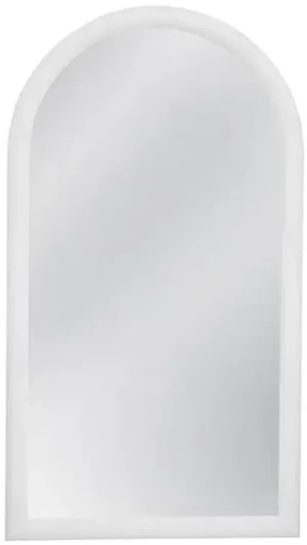 Ivar Arched Floor Mirror - Matte White