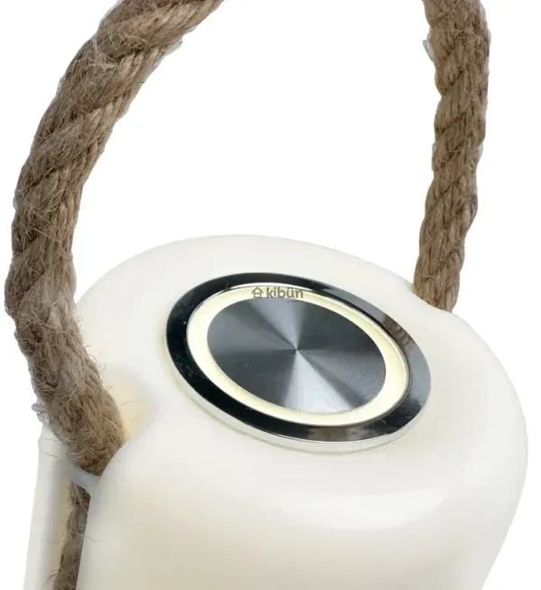 Revel Cordless LED Outdoor Table Lamp - White