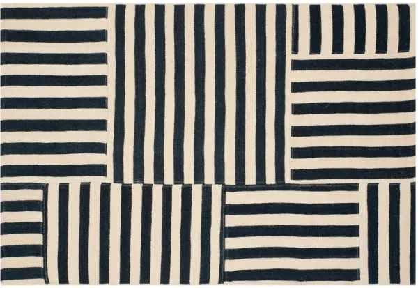 Celeste Stripe Patch Rug