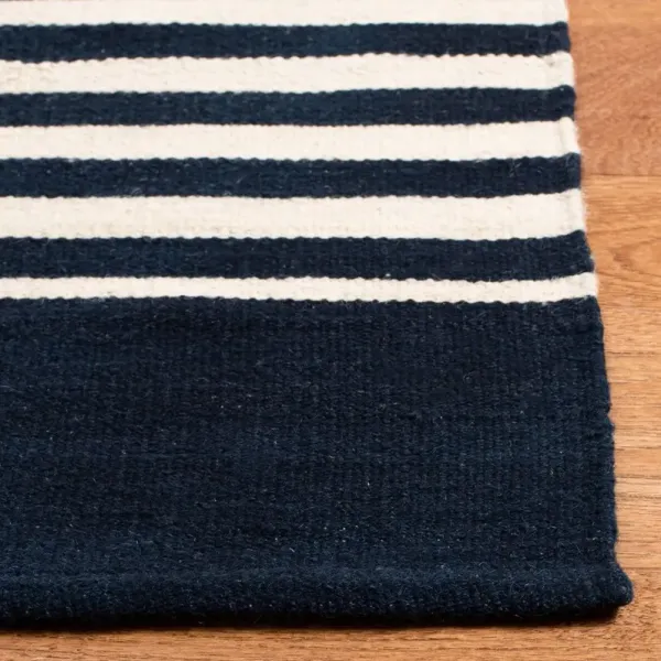 Bluff Point Stripe Rug, Cinder, 9'x12'