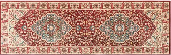 Chloe Rug, Beige/Red