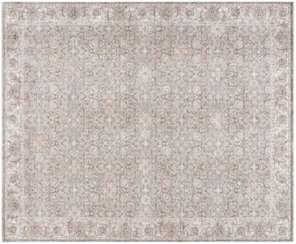 Regal Park Rug, Ivory Grey/Sage