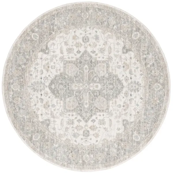 Archer Rug, Ivory/Blue