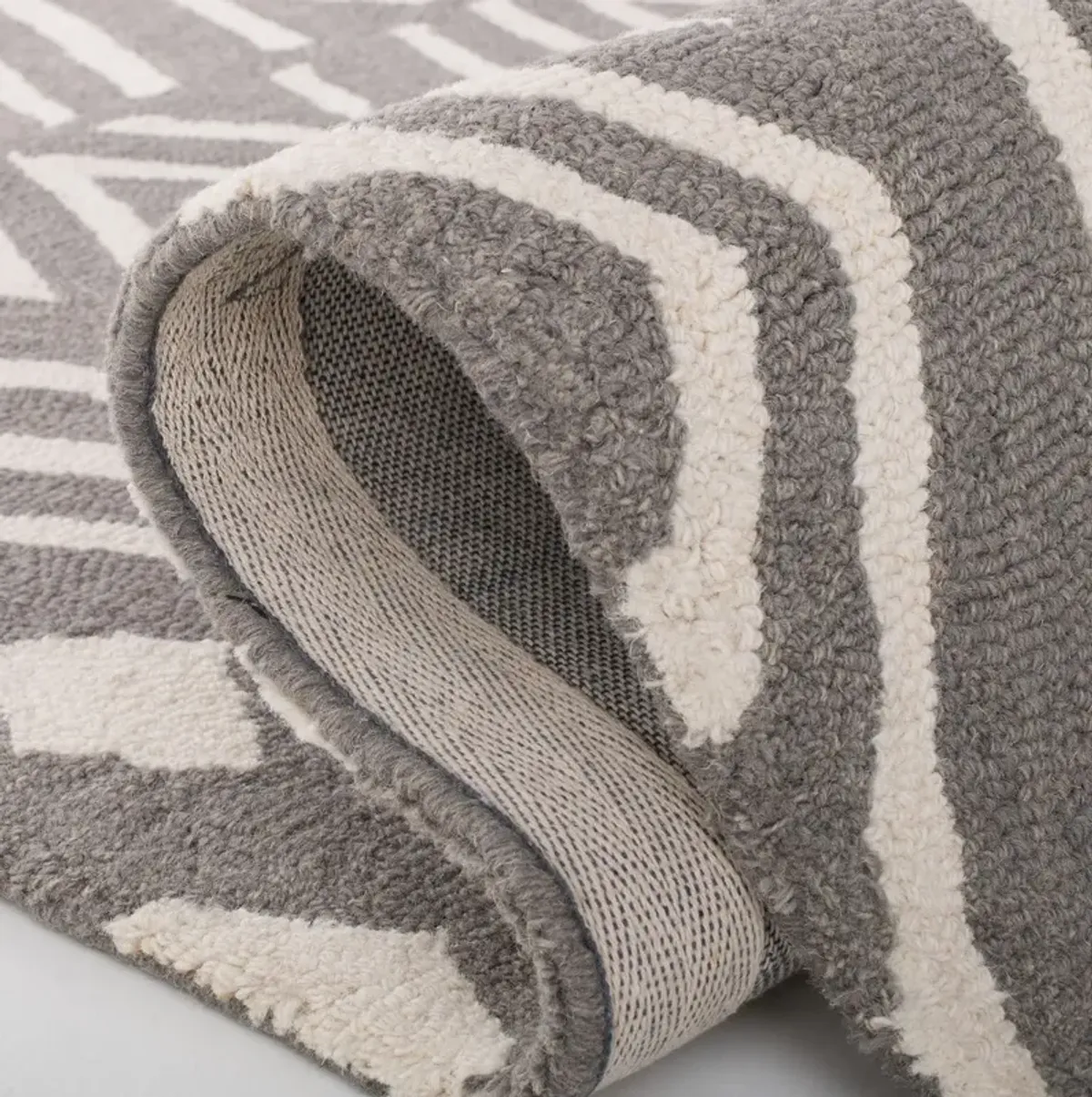 Imani Geometric Rug, Sepia