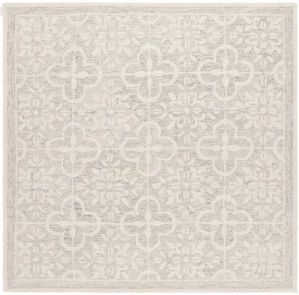 Piper Rug, Grey/Ivory