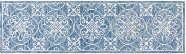 Rowan Rug, Navy/Ivory