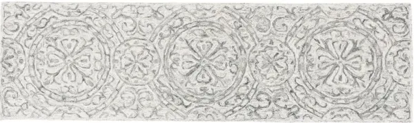 Theo Rug, Ivory/Grey