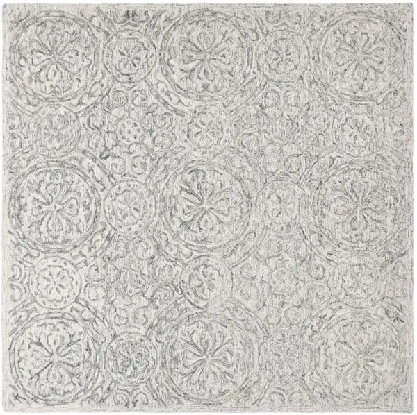 Theo Rug, Ivory/Grey