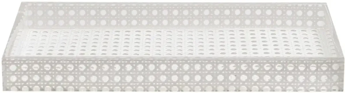 Reed Vanity 14.5" x 7.5" Acrylic Tray