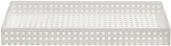 Reed Vanity 14.5" x 7.5" Acrylic Tray