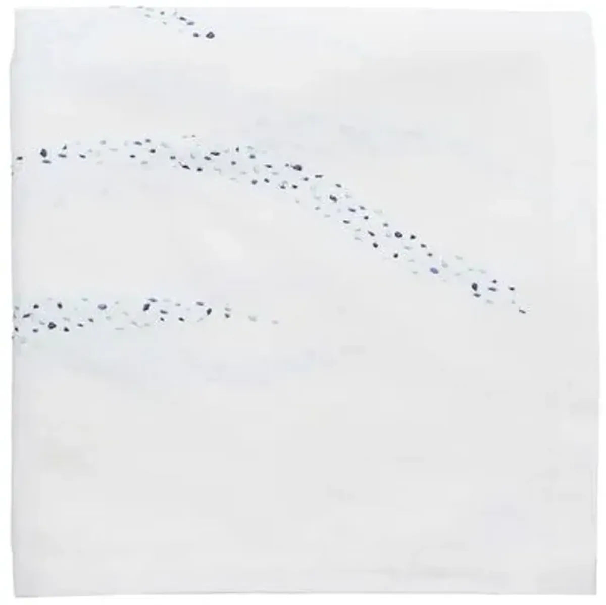 Pin Dot Linen Tablecloth - Kim Seybert - White