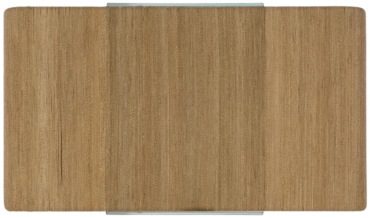 Amani Rope and Glass Cocktail Table, Natural