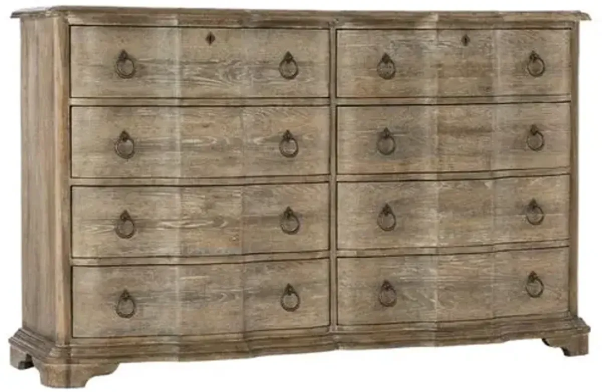 Boheme Adante 8-Drawer Dresser - Brown - Hooker Furniture