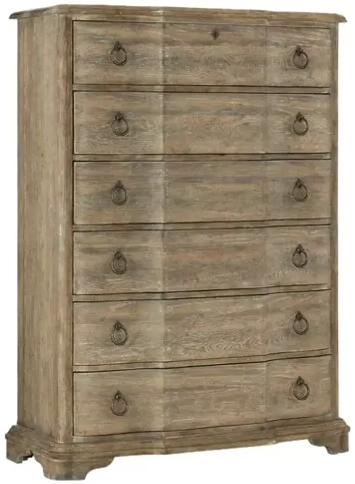 Boheme Chimay 6-Drawer Chest - Light Brown - Hooker Furniture