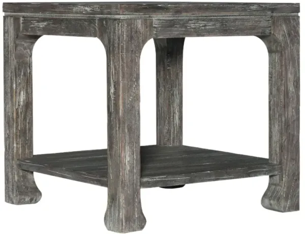 Beaumont Square End Table, Brown