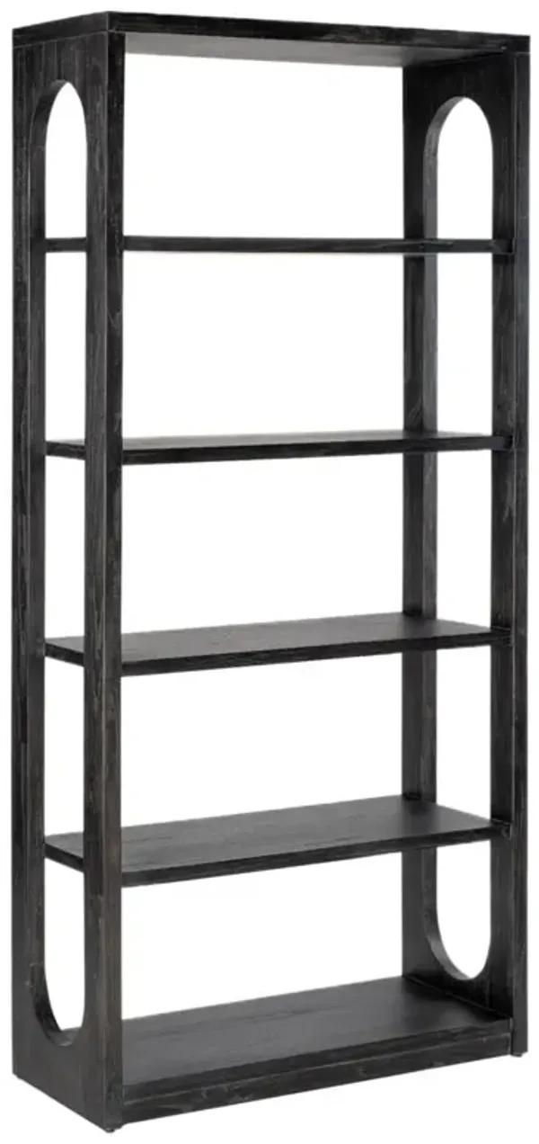 Commerce & Market 5-Tier Etagere, Black