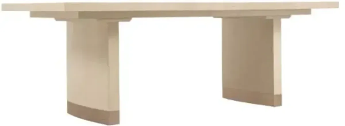 Westwood Rectangle Oak Dining Table - Limestone - Hooker Furniture