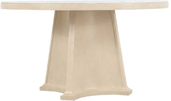 Westwood 54" Round Marble Top Dining Table - Limestone - Hooker Furniture
