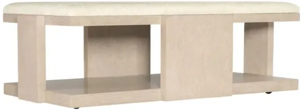 Westwood Upholstered Cocktail Table, Limestone
