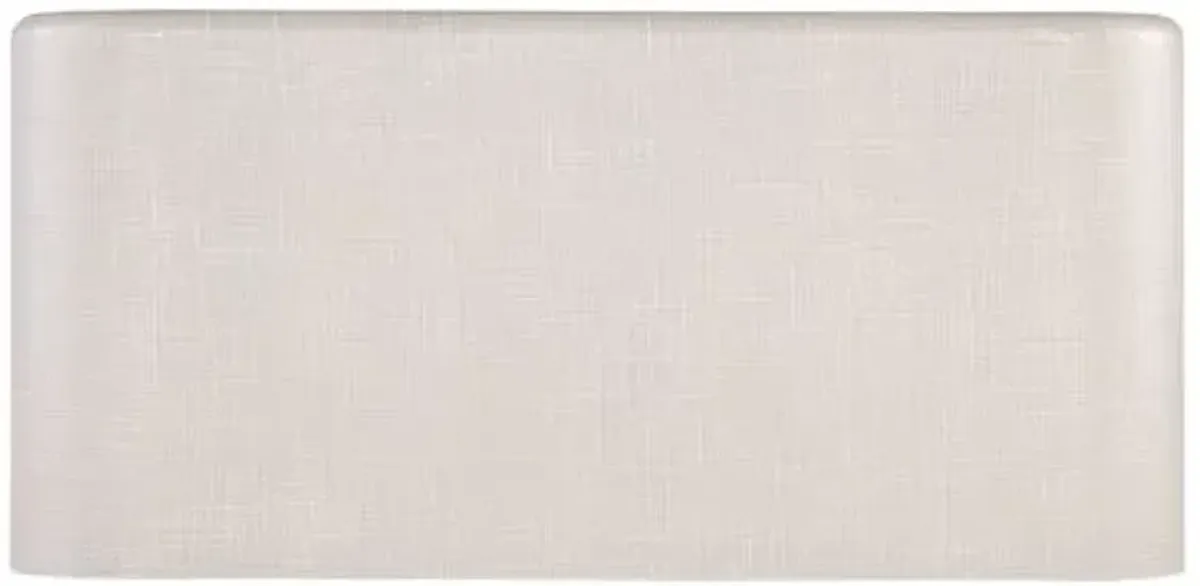 Melange Julip Linen Wrapped 3-Drawer Accent Chest - Hooker Furniture - Ivory